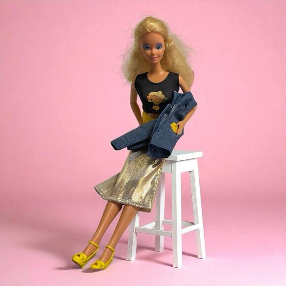 Strawberry Shortcake LEMON MERINGUE Clothing Outfits Unboxed & 2 Barbie Dolls - Picture 5 of 15